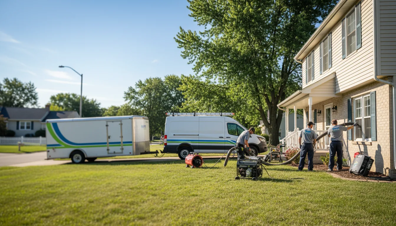 Flooded Basement Restoration And Cleanup With Repair in Westgate, IA near me